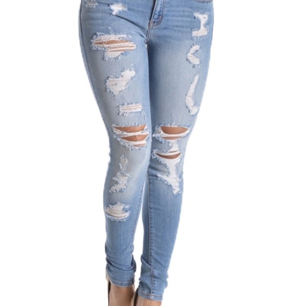 *last chance* 🌀 STRESSED SKINNY JEANS 👖
